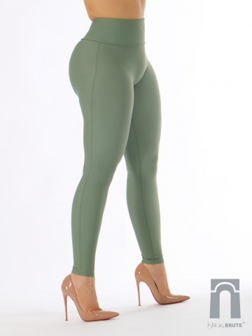 Khaki green spandex_0772